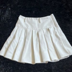 Shein White Miniskirt